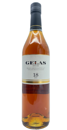 Gélas Bas-Armagnac 18 ans tradition en étui