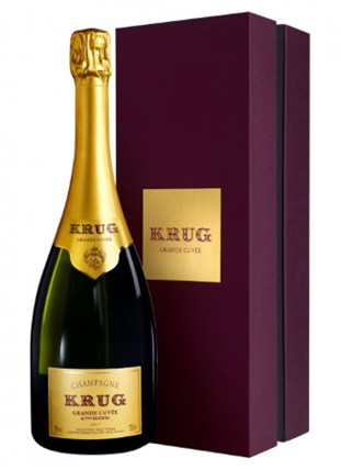 Krug AOC Champagne Grande Cuvée en coffret