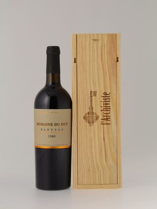 Domaine du Duy Vins doux naturels Banyuls 1980