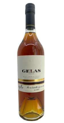 Gélas Bas-Armagnac Tradition 1980 en étui