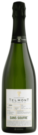 Telmont AOC Champagne Telmont Sans Soufre Blanc 75 cl Telmont AOC Champagne Telmont Sans Soufre Blanc 75 cl