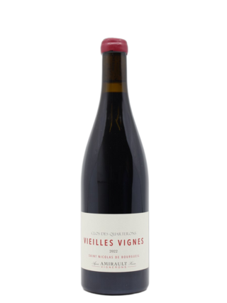 Clos des Quarterons AOC Saint Nicolas de Bourgeuil Vieilles Vignes