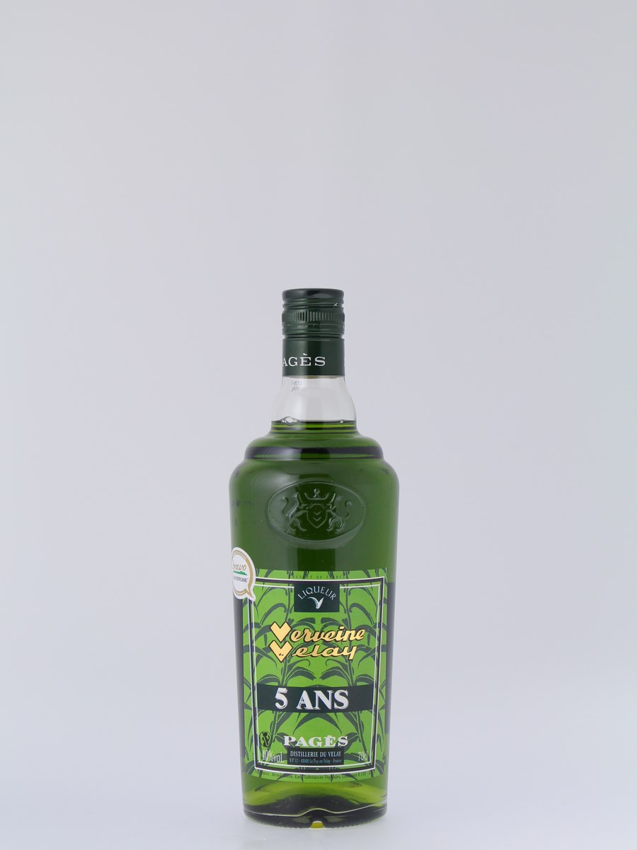 Pagès Liqueur Verveine Verte du Velay 5 ans