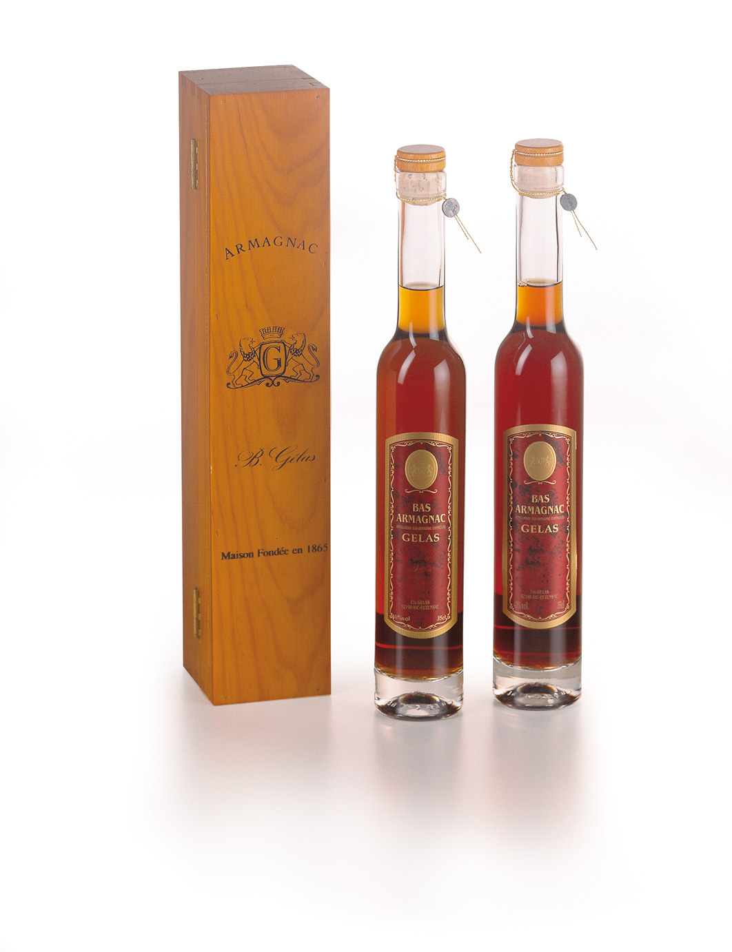 Gélas Bas-Armagnac Bellissima 1977 en étui