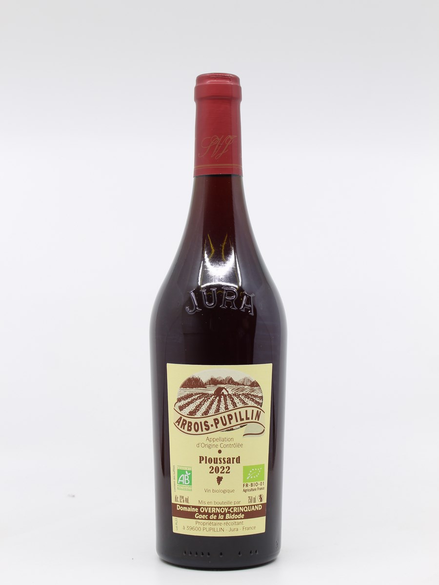 Domaine Overnoy Crinquand AOC Arbois Pupillin Ploussard