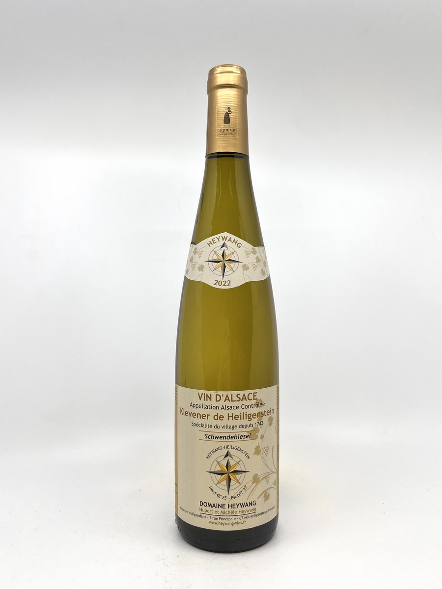 Domaine Heywang AOC Alsace Klevener de Heiligenstein Schwendehiesel 2022