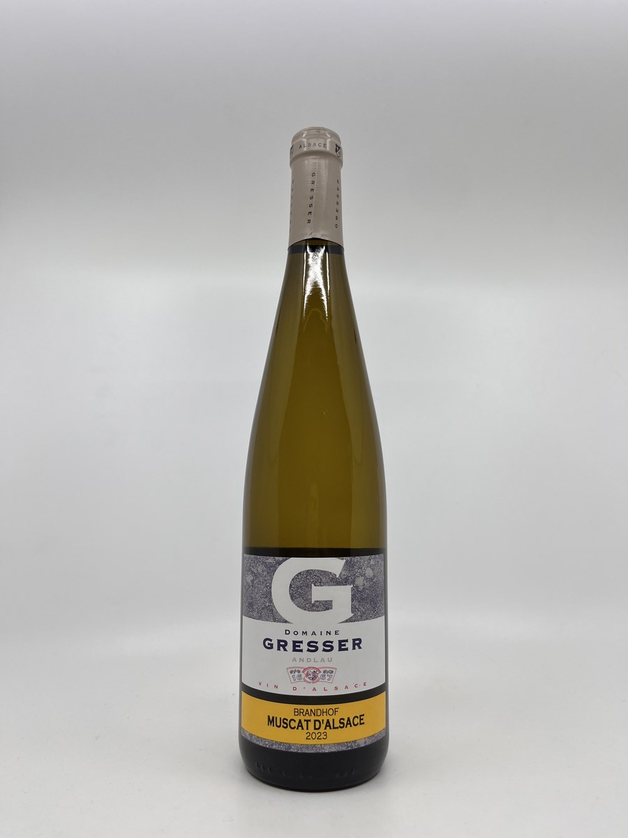 Domaine Gresser AOC Alsace Muscat Brandhof 2023